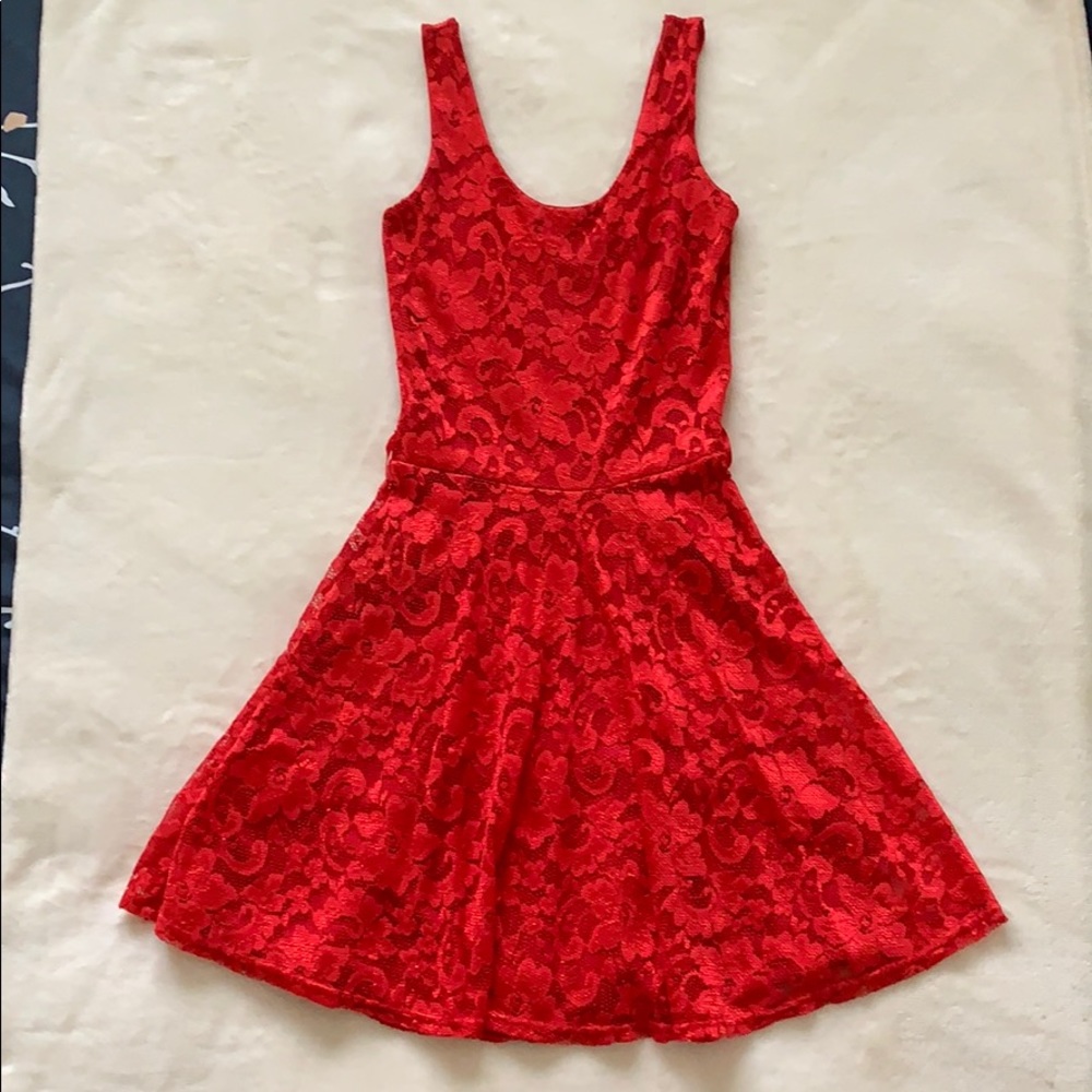 Red Skater Dress ❤️